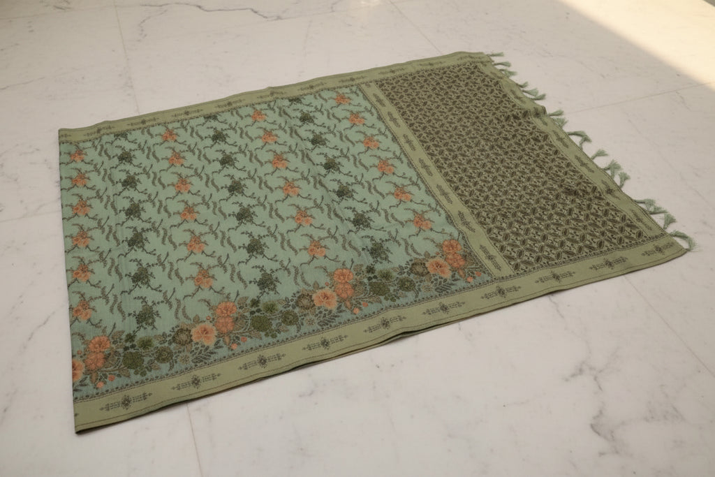 Powder Blue Chanderi